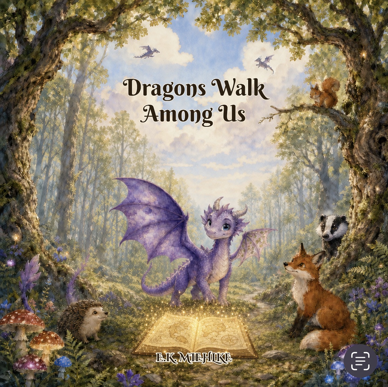 Cover of Dragons Walk Among Us